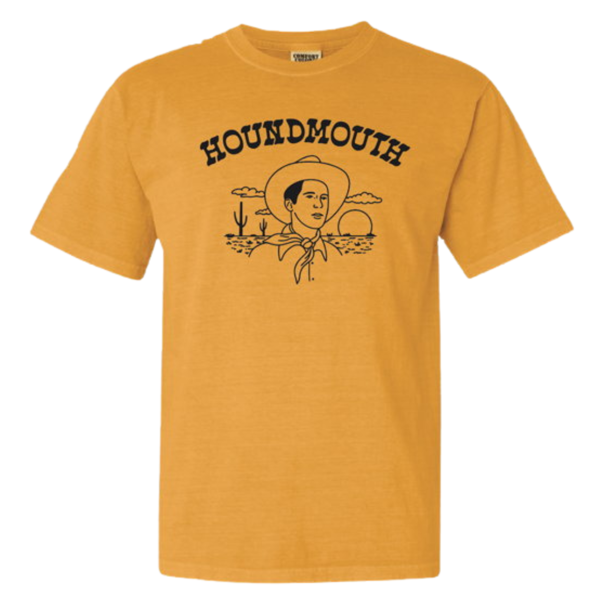 Cowboy Tee - Yellow