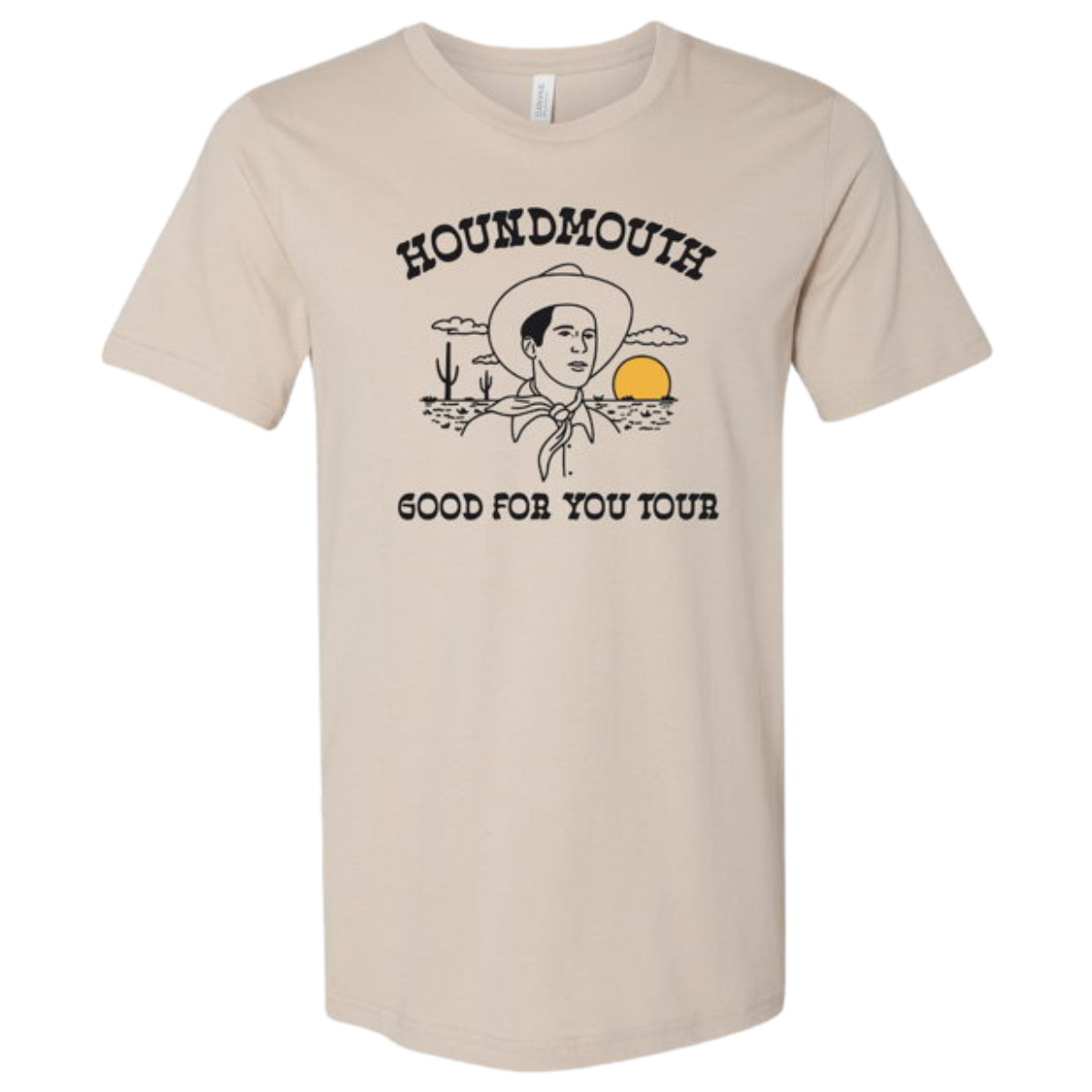 Cowboy Tour Tee - Cream