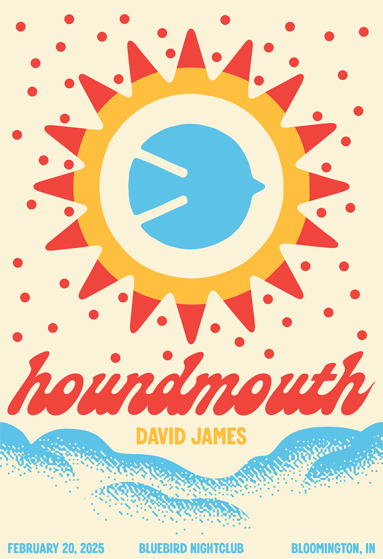 Bluebird Nightclub SIGNED Road Poster (02/20/2025)