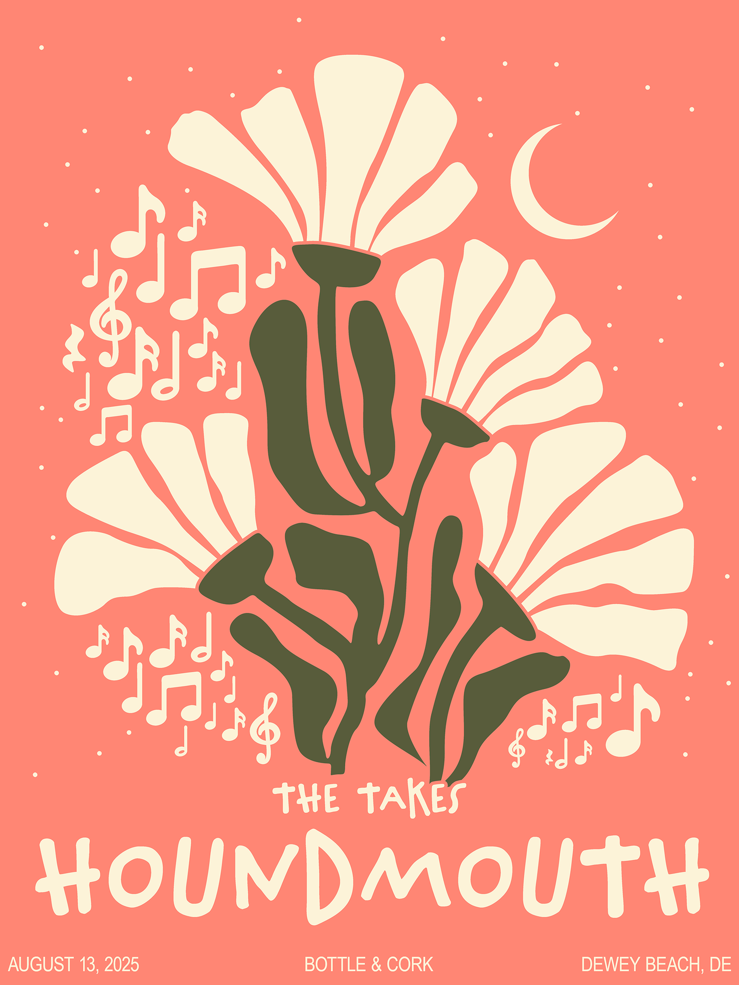 Bottle & Cork SIGNED Road Poster