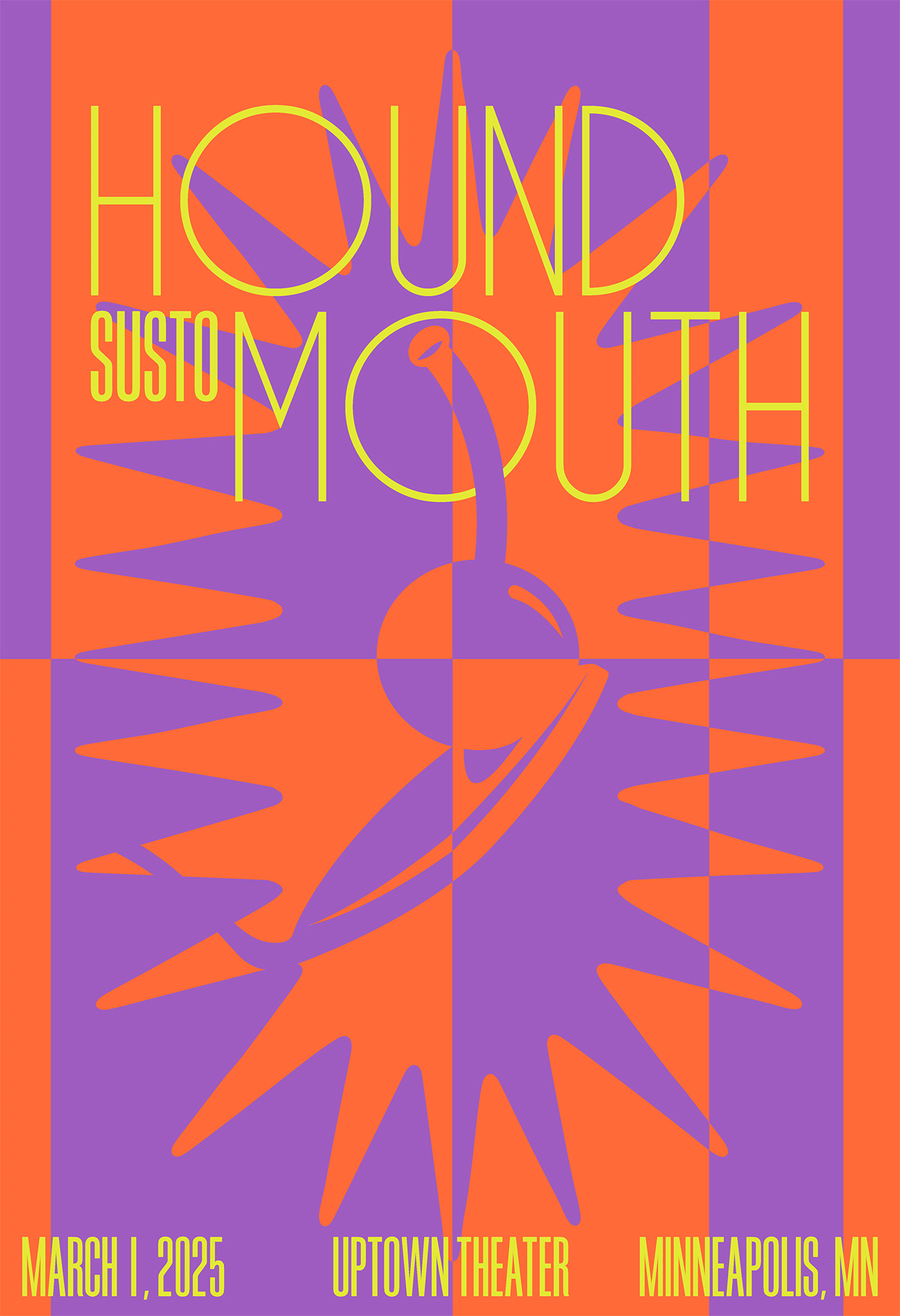 Uptown Theater SIGNED Road Poster