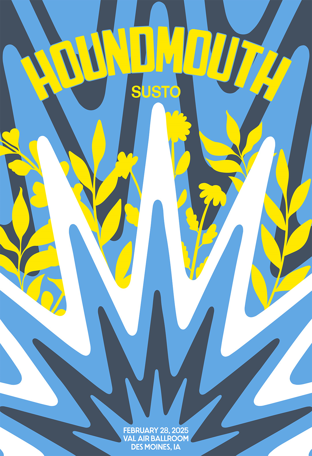 Val Air Ballroom SIGNED Road Poster